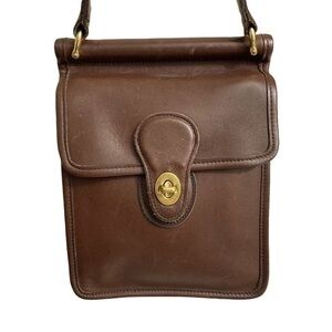 Coach 9930 vintage leather Murphy bag in brown leather